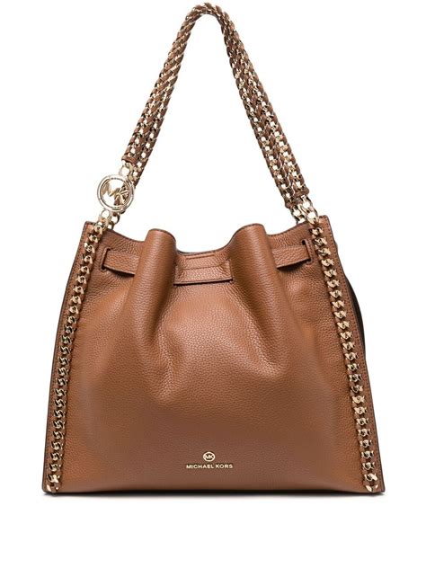 mina michael kors|Michael Kors bag with chain.